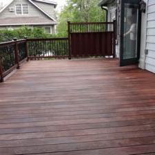 Ipe Deck SoftWash Cleaning and Oiling on Spring Lane in West Caldwell, NJ 5